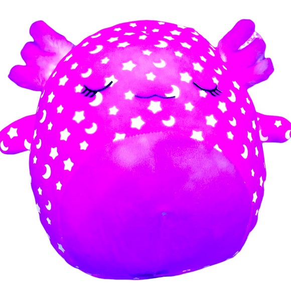 CRESSIDA 14โ GLOW IN THE DARK AXOLOTL HTF SQUISHMALLOW NWT - Picture 8 of 10